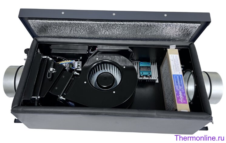Вентиляционная установка с электрическим нагревом Minibox.E-300 mini Zentec