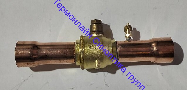 Шаровый кран с клапаном Шредера Prioflex PBVac 1-1/2"